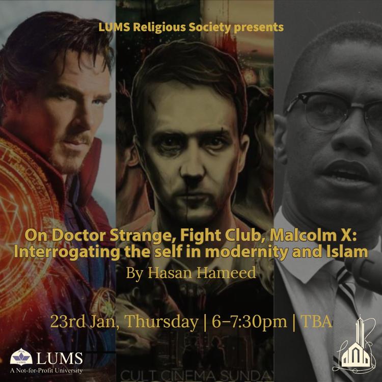 Flyer for film workshop on modernity and Islam